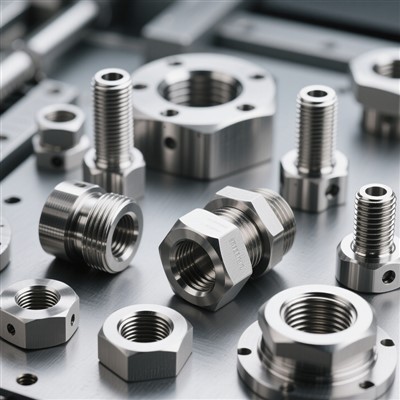 Rustfritt stålmutter